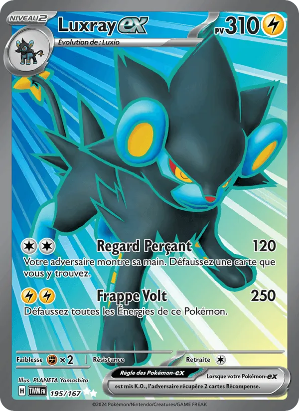 Luxray-ex · Mascarade Crépusculaire 195/167