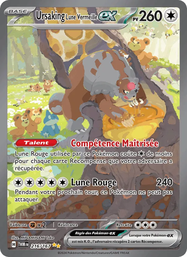 Ursaking Lune Vermeille-ex · Mascarade Crépusculaire 216/167