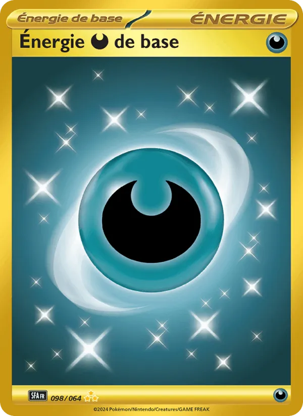 Énergie Darkness de base · Fable Nébuleuse 098/64