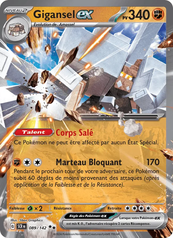 Gigansel-ex · Couronne Stellaire 089/142