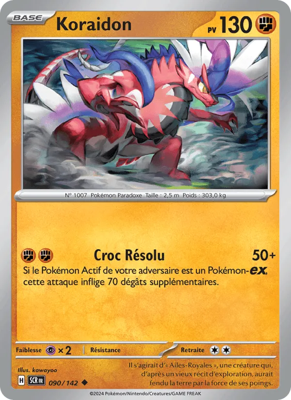 Koraidon · Couronne Stellaire 090/142