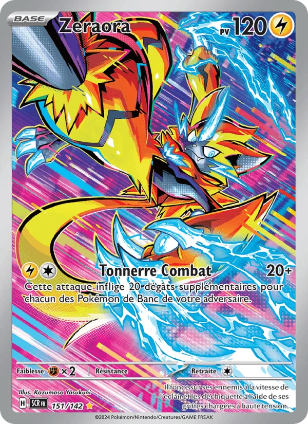 Zeraora · Couronne Stellaire 151/142
