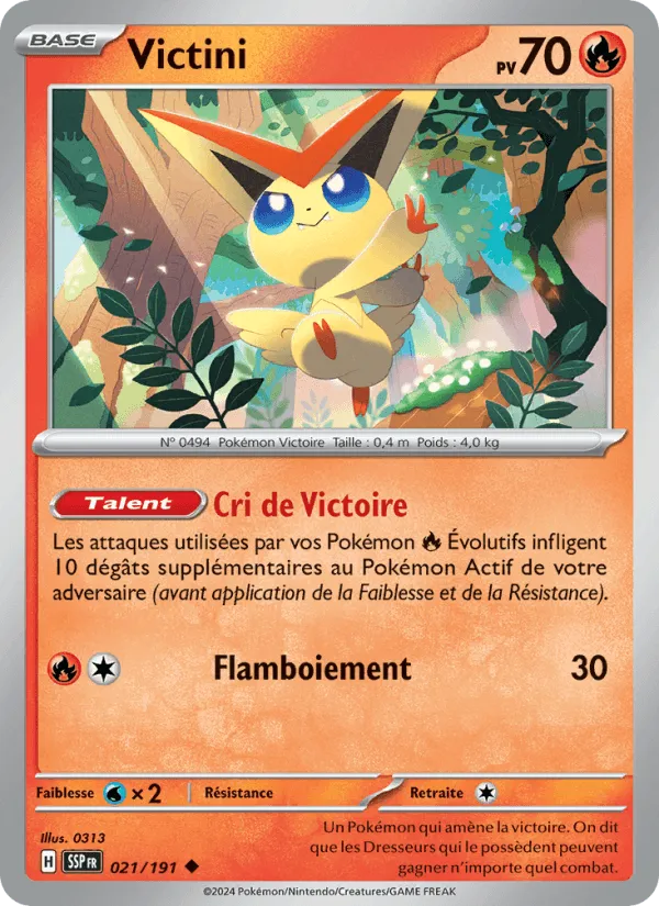 Victini · Étincelles Déferlantes 021/191