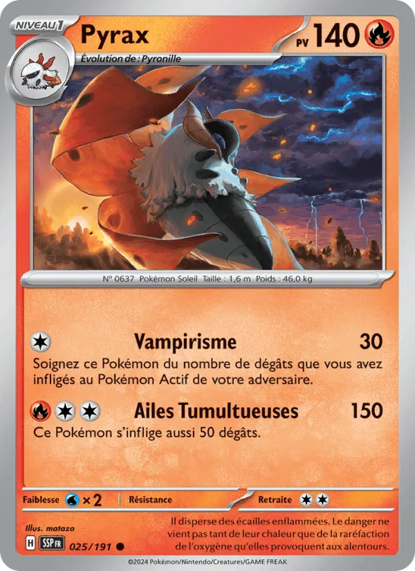 Pyrax · Étincelles Déferlantes 025/191