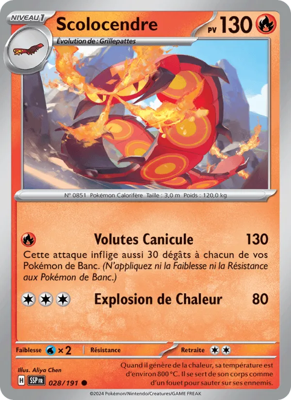 Scolocendre · Étincelles Déferlantes 028/191