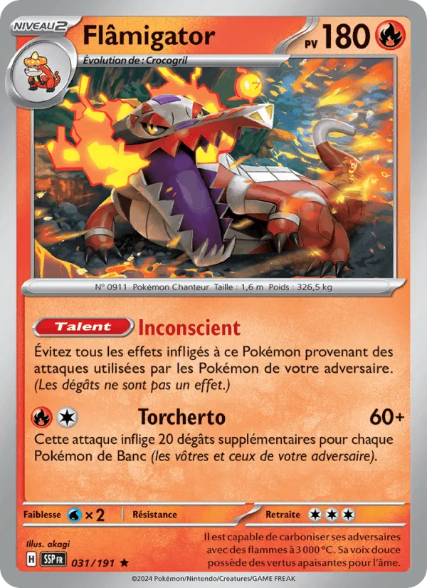 Flâmigator · Étincelles Déferlantes 031/191