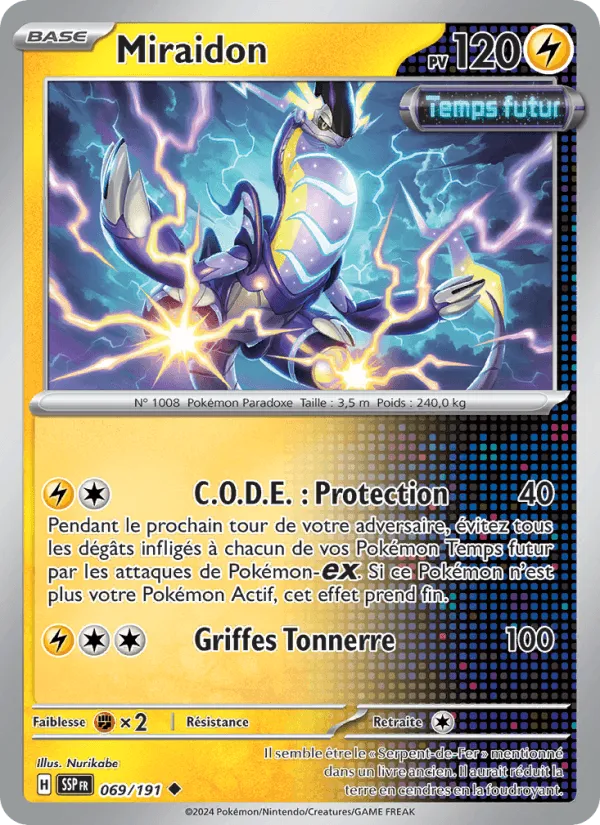 Miraidon · Étincelles Déferlantes 069/191