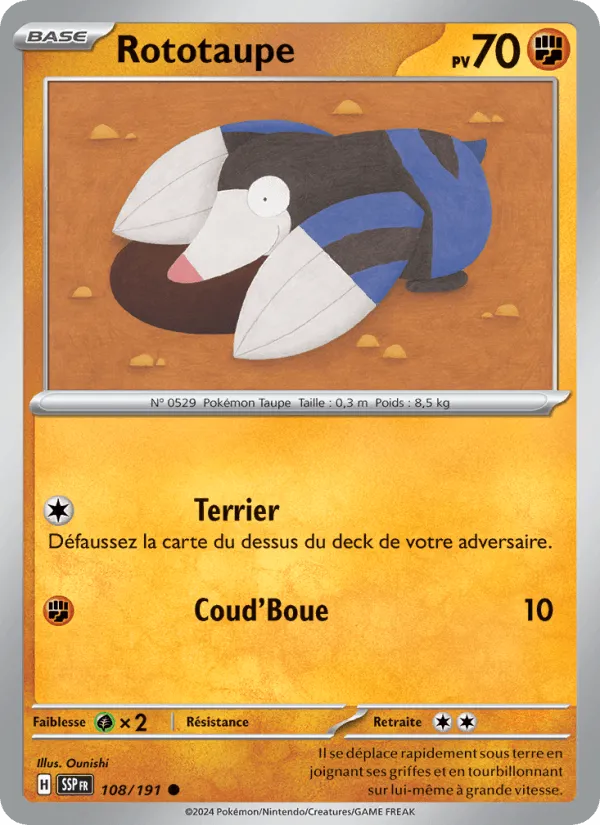 Rototaupe · Étincelles Déferlantes 108/191