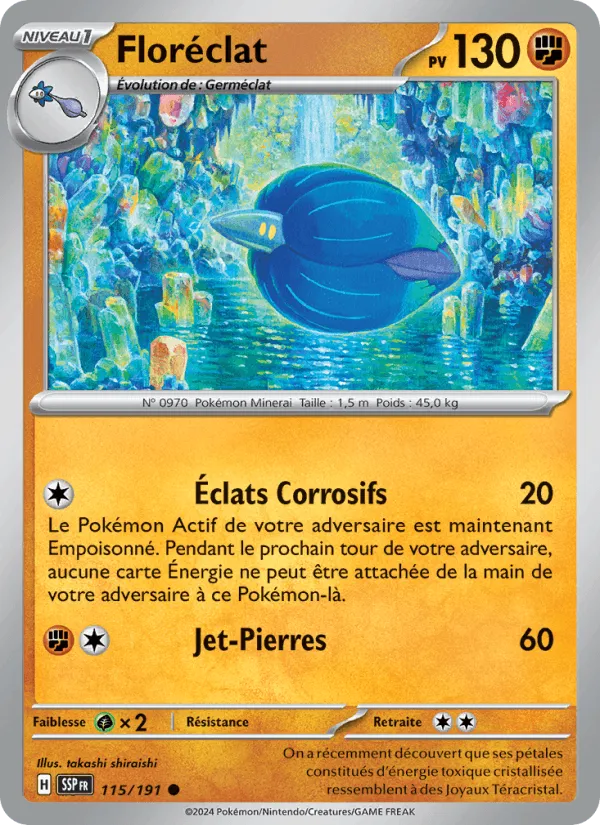 Floréclat · Étincelles Déferlantes 115/191