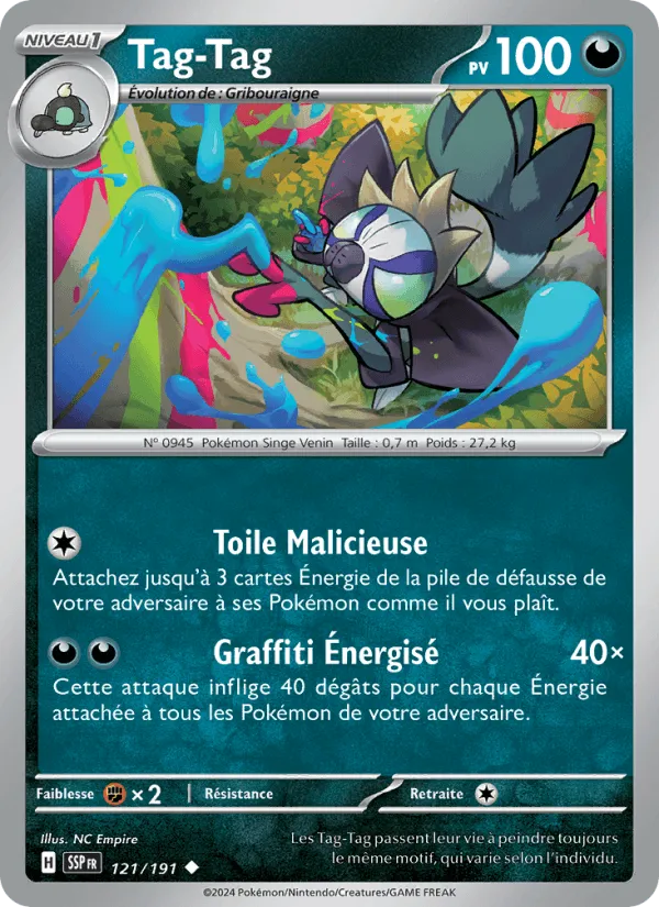 Tag-Tag · Étincelles Déferlantes 121/191