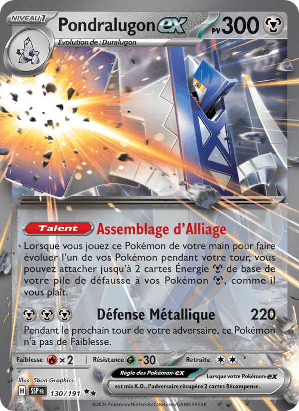 Pondralugon-ex · Étincelles Déferlantes 130/191