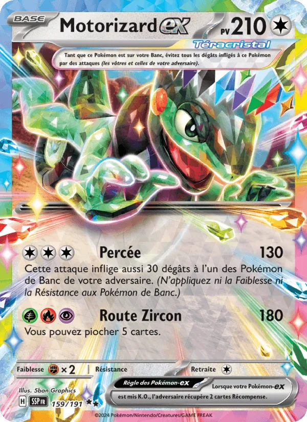 Motorizard-ex · Étincelles Déferlantes 159/191