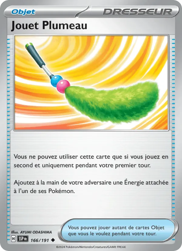Jouet Plumeau · Étincelles Déferlantes 166/191