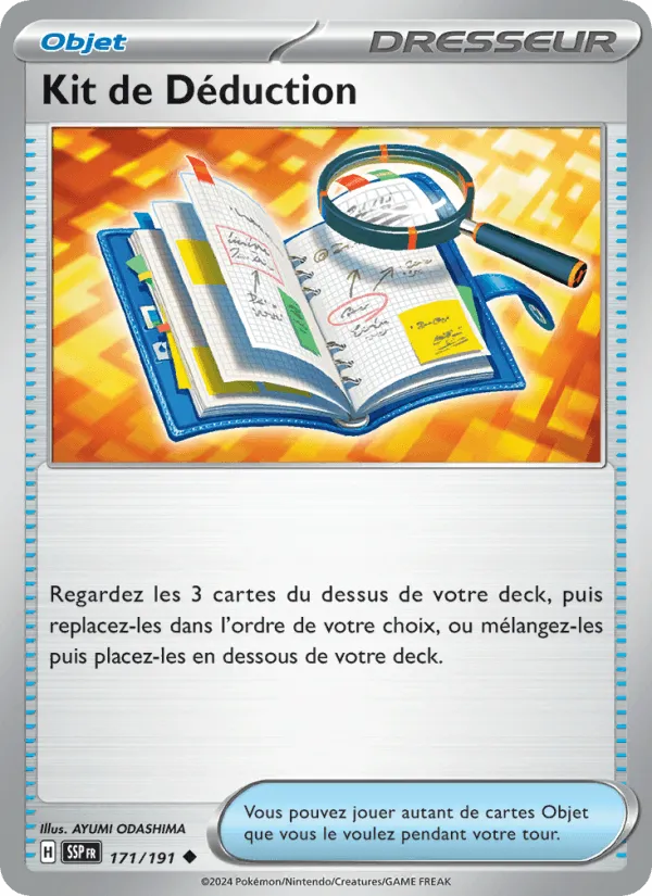 Kit de Déduction · Étincelles Déferlantes 171/191