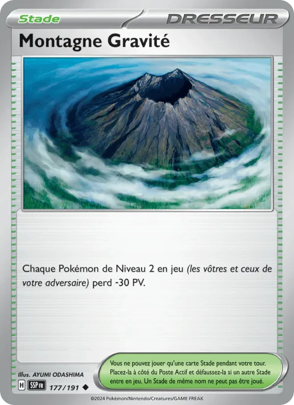 Montagne Gravité · Étincelles Déferlantes 177/191