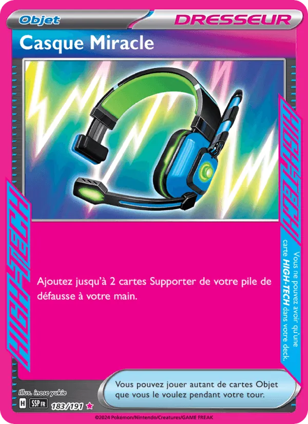 Casque Miracle · Étincelles Déferlantes 183/191