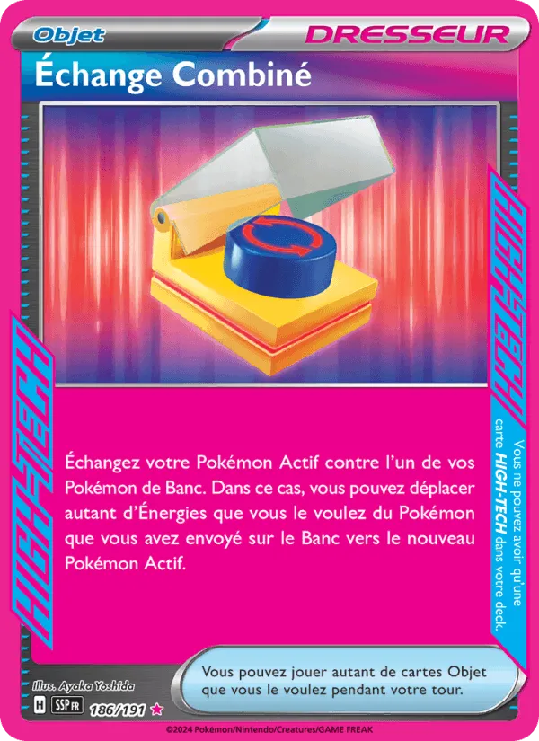 Échange Combiné · Étincelles Déferlantes 186/191