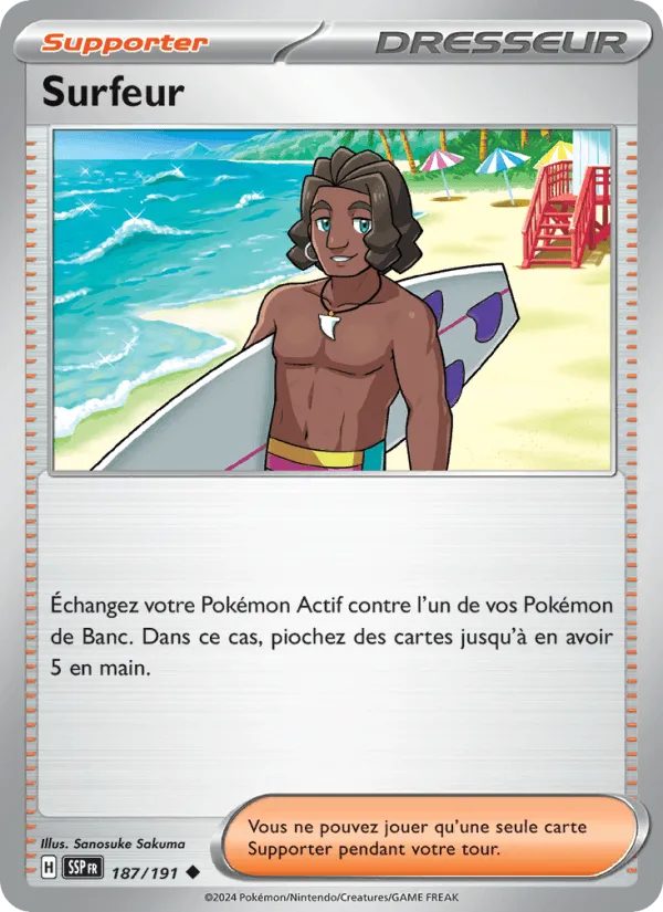 Surfeur · Étincelles Déferlantes 187/191
