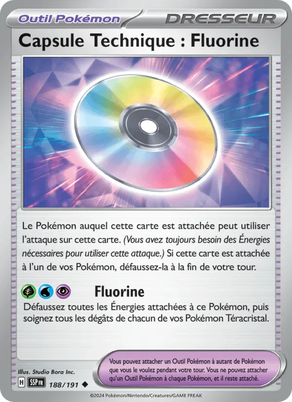 Capsule Technique : Fluorine · Étincelles Déferlantes 188/191