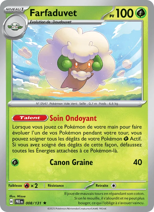 Farfaduvet · Évolutions Prismatiques 008/131