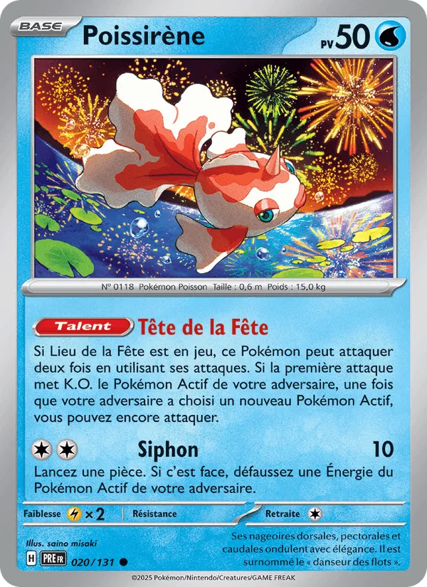 Poissirène · Évolutions Prismatiques 020/131