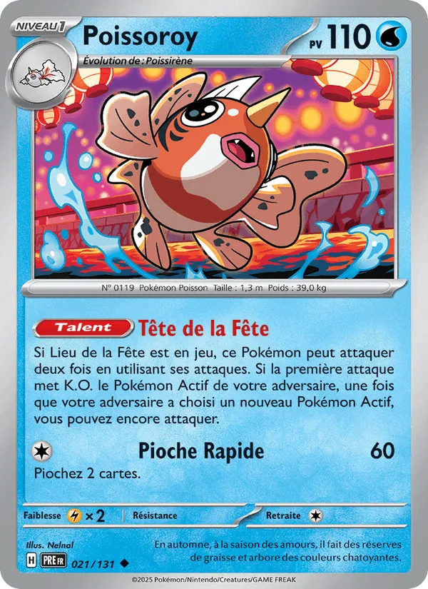 Poissoroy · Évolutions Prismatiques 021/131