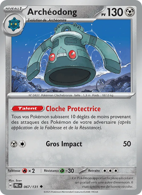 Archéodong · Évolutions Prismatiques 067/131