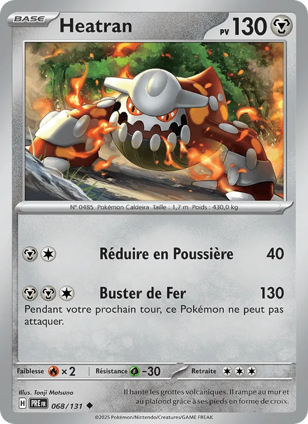 Heatran · Évolutions Prismatiques 068/131