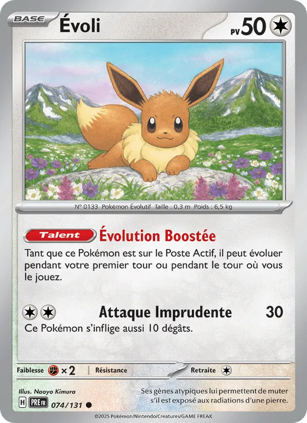 Évoli · Évolutions Prismatiques 074/131