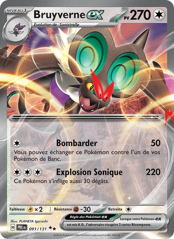 Bruyverne-ex · Évolutions Prismatiques 091/131