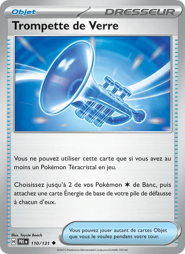 Trompette de Verre · Évolutions Prismatiques 110/131