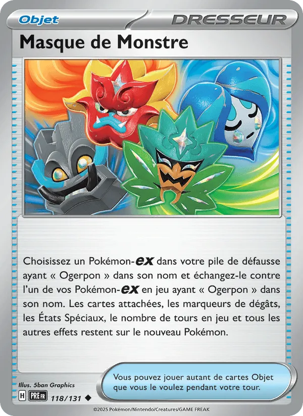 Masque de Monstre · Évolutions Prismatiques 118/131