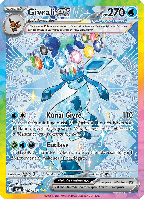 Givrali-ex · Évolutions Prismatiques 150/131