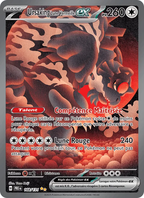 Ursaking Lune Vermeille-ex · Évolutions Prismatiques 168/131