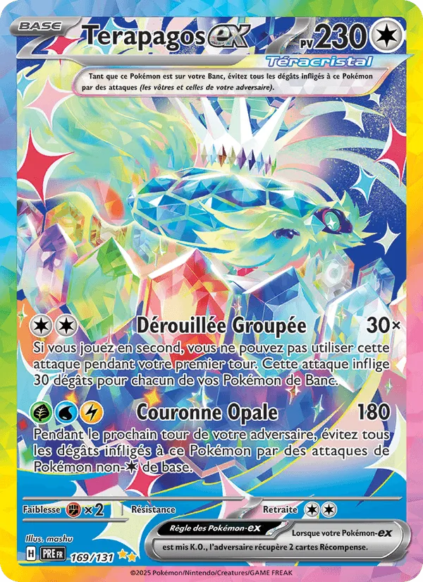 Terapagos-ex · Évolutions Prismatiques 169/131