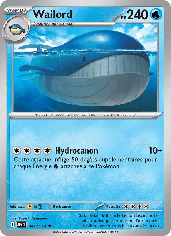 Wailord · Aventures Ensemble 041/159