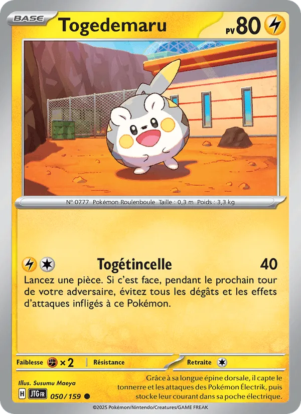 Togedemaru · Aventures Ensemble 050/159