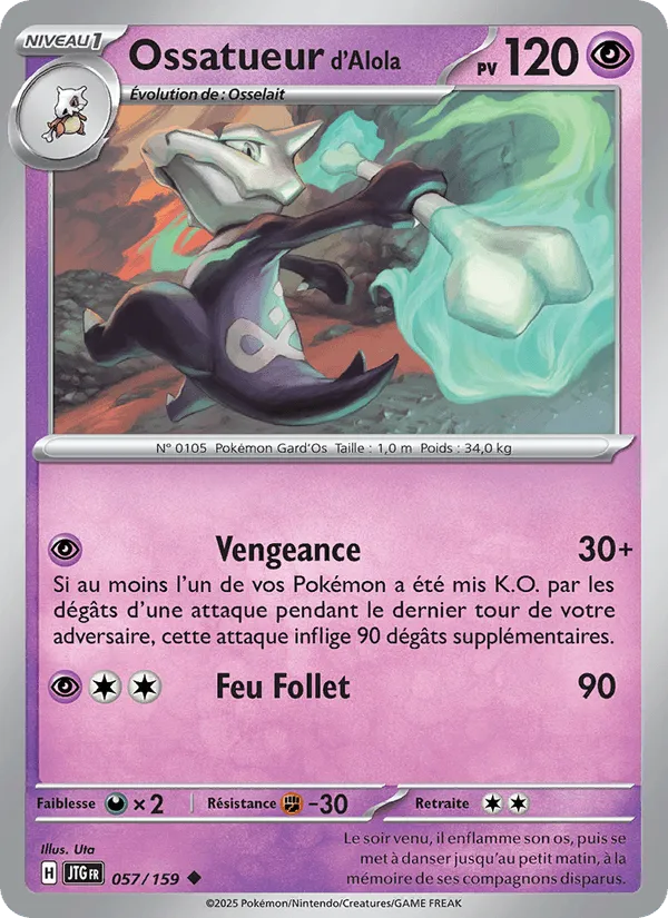 Ossatueur d'Alola · Aventures Ensemble 057/159
