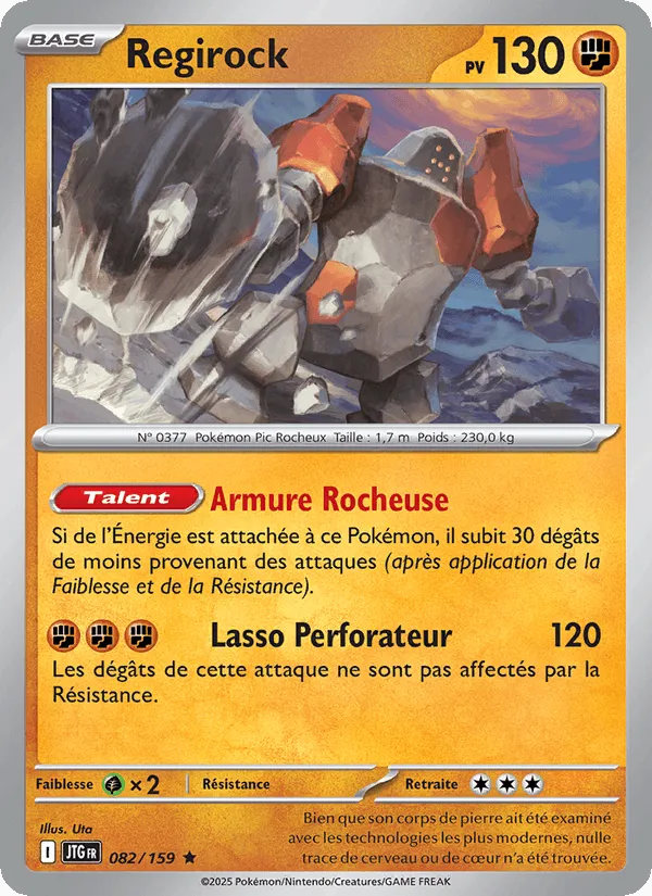 Regirock · Aventures Ensemble 082/159