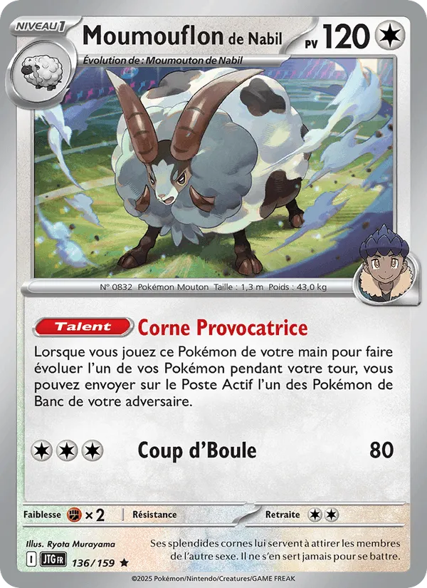 Moumouflon de Nabil · Aventures Ensemble 136/159