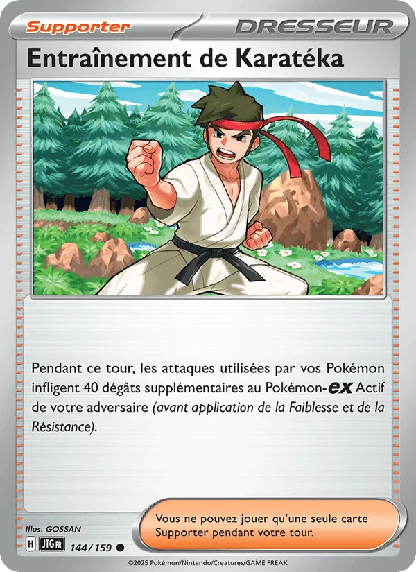 Entraînement de Karatéka · Aventures Ensemble 144/159