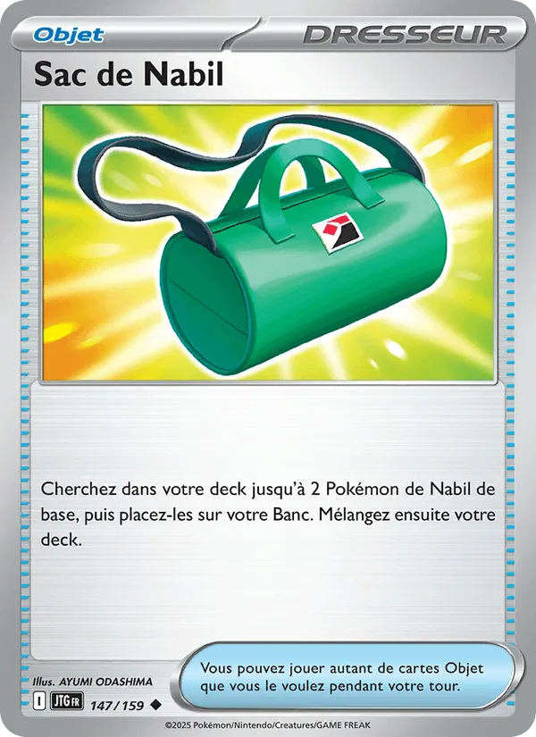 Sac de Nabil · Aventures Ensemble 147/159
