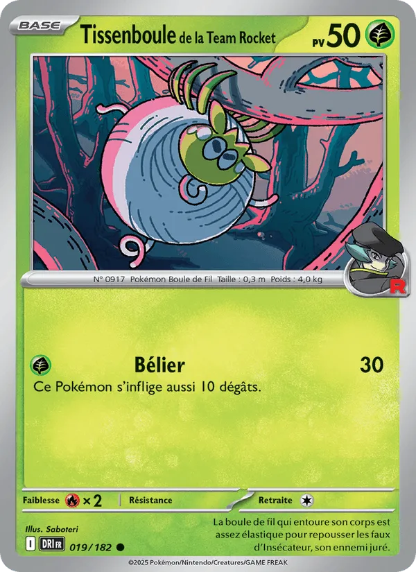 Tissenboule de la Team Rocket · Rivalités Destinées 019/182