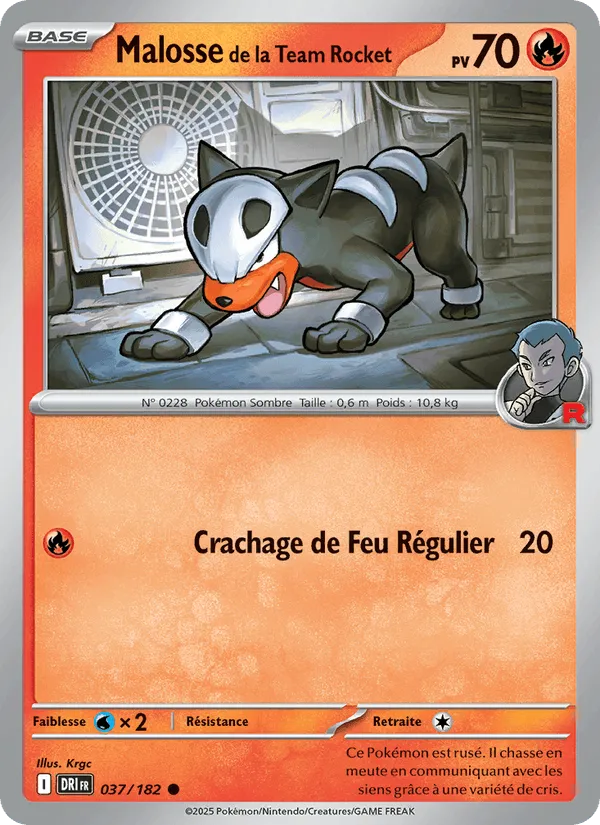 Malosse de la Team Rocket · Rivalités Destinées 037/182