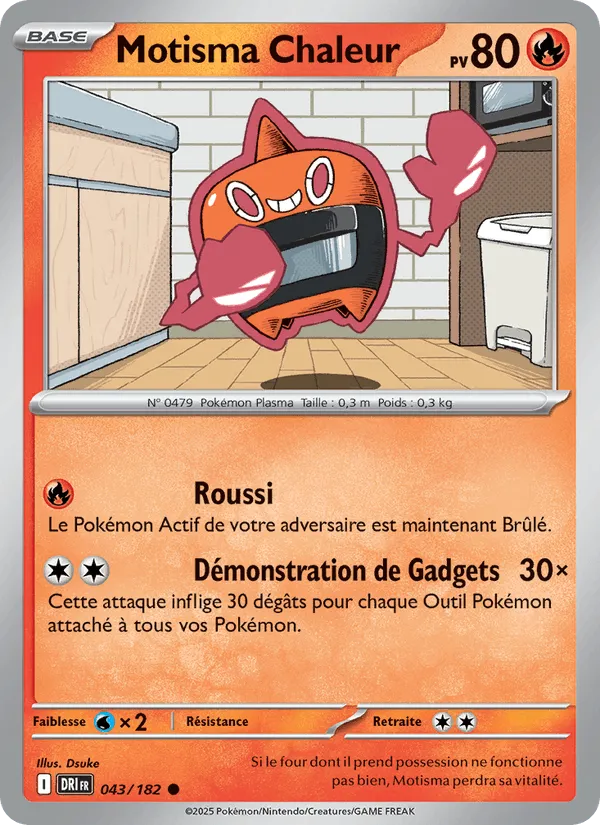 Motisma Chaleur · Rivalités Destinées 043/182