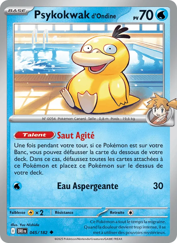 Psykokwak d'Ondine · Rivalités Destinées 045/182