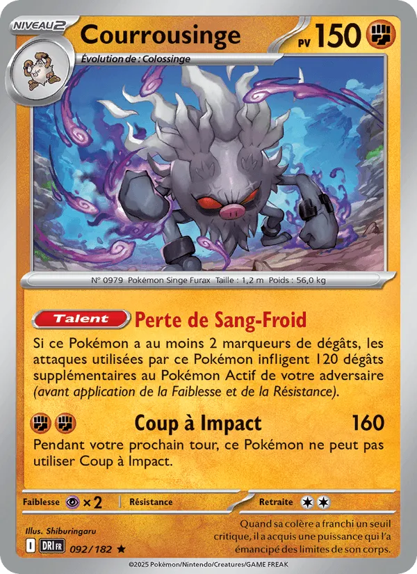 Courrousinge · Rivalités Destinées 092/182
