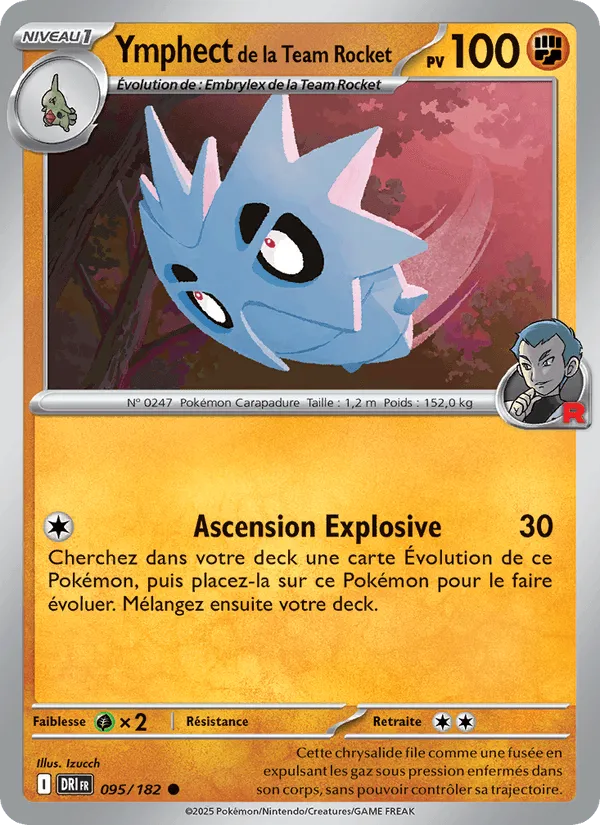 Ymphect de la Team Rocket · Rivalités Destinées 095/182