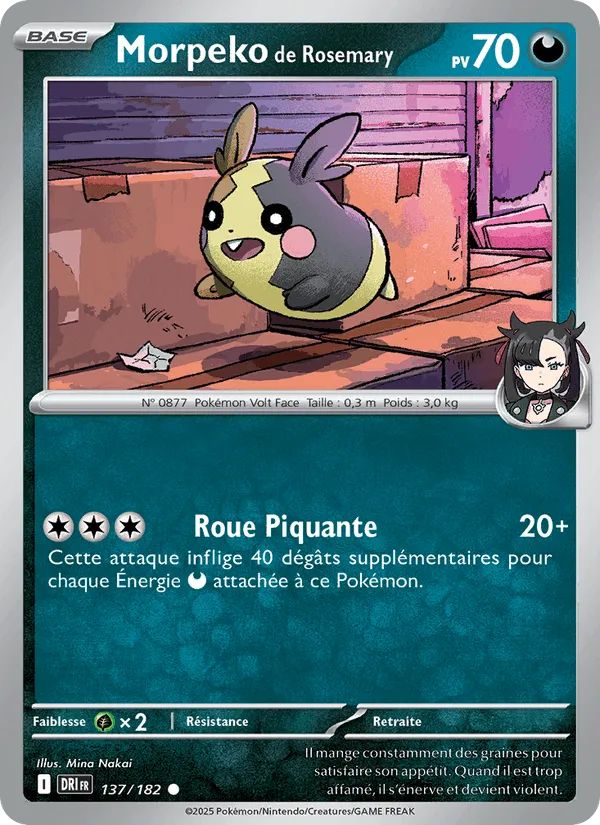 Morpeko de Rosemary · Rivalités Destinées 137/182