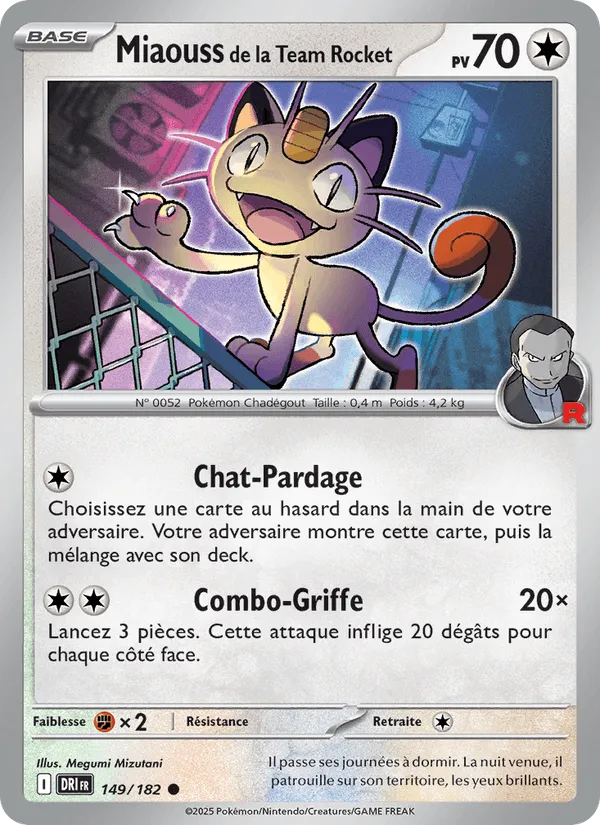 Miaouss de la Team Rocket · Rivalités Destinées 149/182